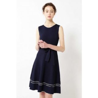 ジルスチュアート(JILLSTUART)のJILLSTUART ジュリエットニットワンピース(ひざ丈ワンピース)