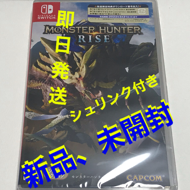 モンスターハンターライズ　任天堂Switchソフト