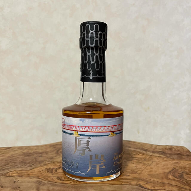 厚岸蒸溜所　Blended Whisky 町内限定ボトル 食品/飲料/酒の酒(ウイスキー)の商品写真