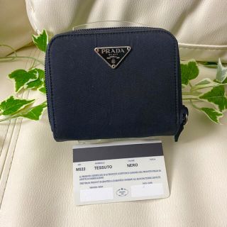 プラダ(PRADA)ののん様プラダ PRADA ブラック ダブルウォレット 財布(財布)