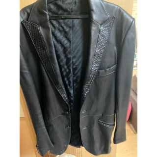 コムサコレクション(COMME ÇA COLLECTION)のジャケット　レザー　アウター(レザージャケット)