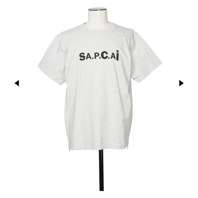 sacai x A.P.C. KIYO T-Shirt グレー L 新品未使用グレーサイズ