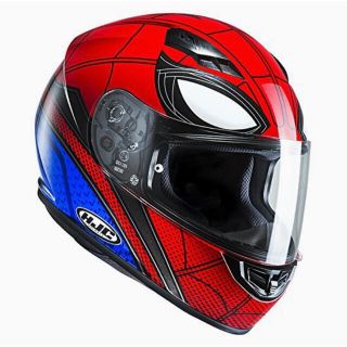 マーベル(MARVEL)のHJC ヘルメットCS-15 SPIDERMAN HOMECOMING(ヘルメット/シールド)