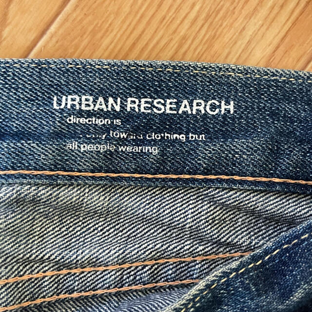 URBAN RESEARCH(アーバンリサーチ)のアーバンリサーチ　色落ち加工デニム メンズのパンツ(デニム/ジーンズ)の商品写真