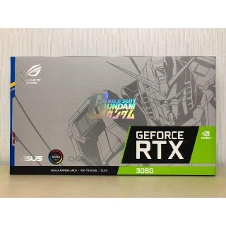 エイスース(ASUS)の新品未開封　ASUS ROG-STRIX-RTX-3080-GUNDAM(PCパーツ)