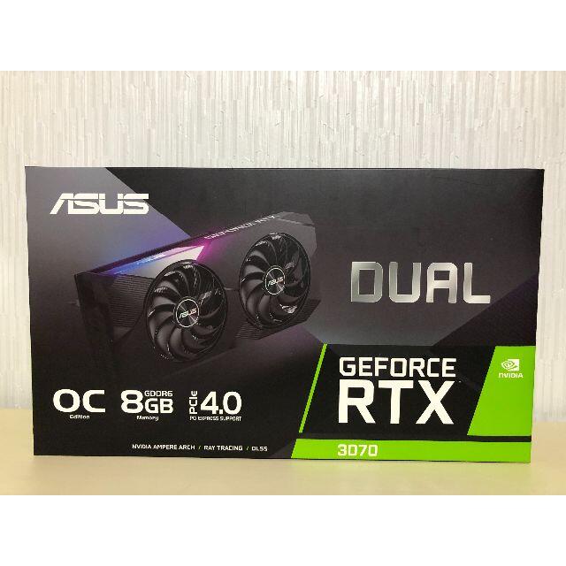 新品未開封品　ASUS DUAL-RTX3070-O8G