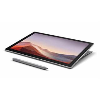 マイクロソフト(Microsoft)のSurface Pro 7 サーフェスプロ7 VDV-00014 プラチナ(タブレット)