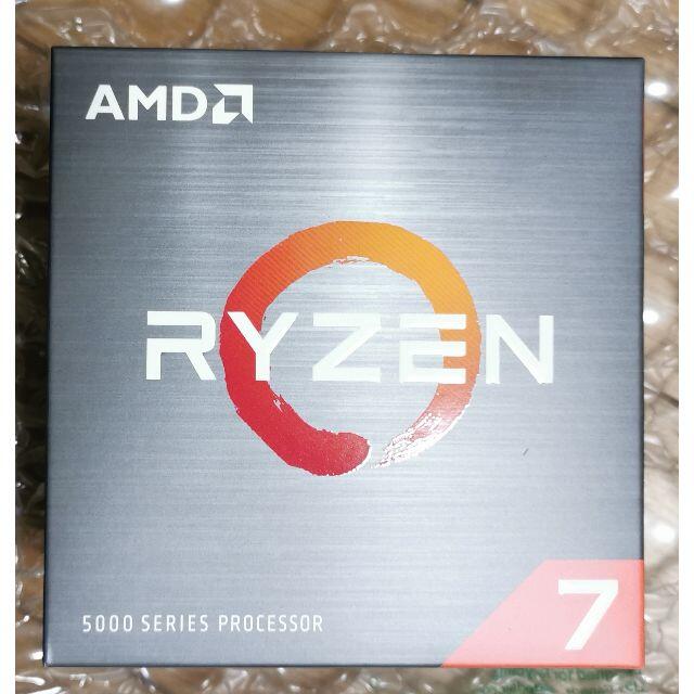 スマホ/家電/カメラ送料無料 未使用未開封 国内正規代理店品 AMD Ryzen 7 5800X