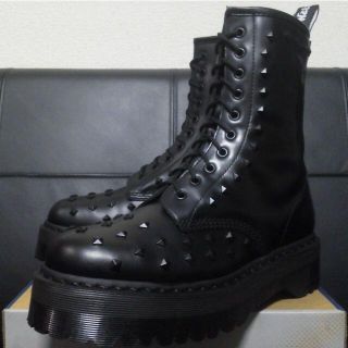 ドクターマーチン(Dr.Martens)の【激レア】Dr.Martens 1490STUD UK10 黒 厚底 JADON(ブーツ)