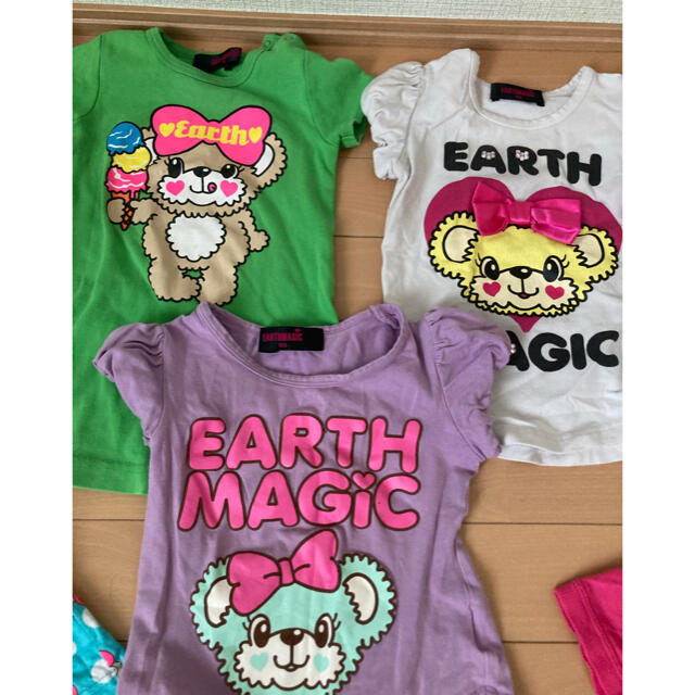 EARTHMAGIC(アースマジック)のアースマジック100センチセット キッズ/ベビー/マタニティのキッズ服女の子用(90cm~)(その他)の商品写真