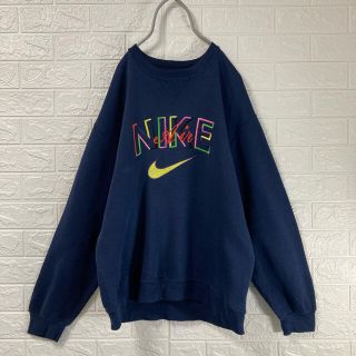 ナイキ(NIKE)のNIKE AIR ナイキエアー【銀タグ】スウェット トレーナー 刺繍スウォッシュ(スウェット)