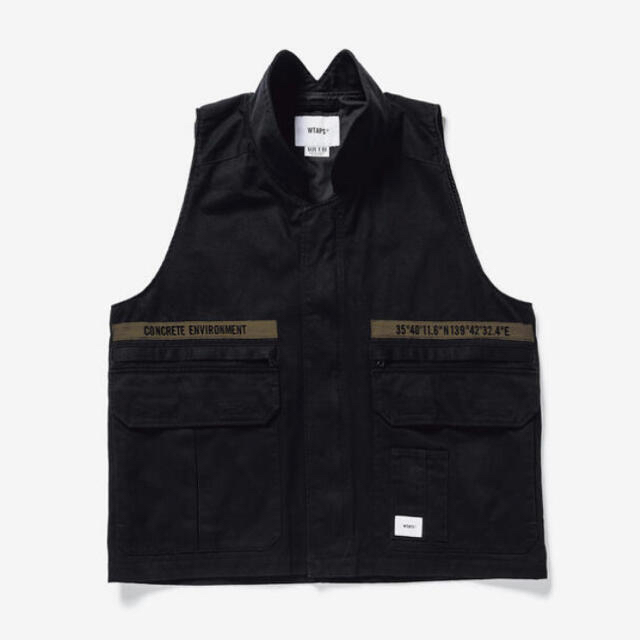 Lサイズ WTAPS 21SS REP VEST COTTON. TWILL