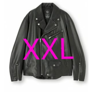 アンダーカバー(UNDERCOVER)のGU UNDERCOVER ライダース XXL アンダーカバー 限定サイズ(ライダースジャケット)