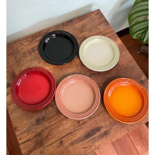 ルクルーゼ(LE CREUSET)のル・クルーゼ　ミニラウンドプレート　セット(食器)