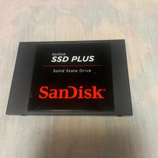 サンディスク(SanDisk)のSanDisk ULTRA SSD　240GB 中古品(PCパーツ)