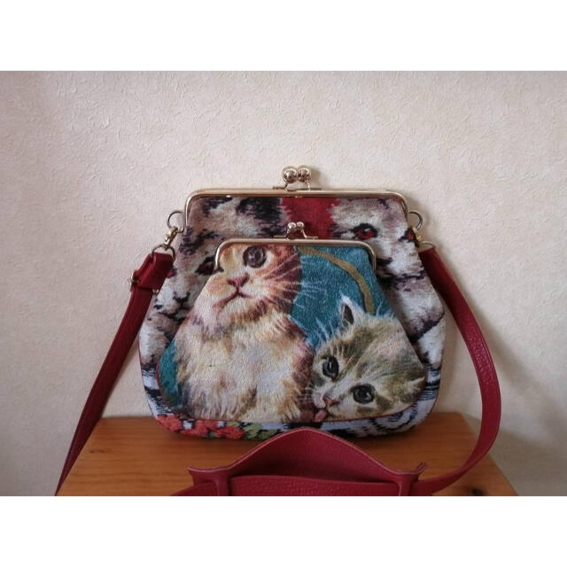 美品!あちゃちゅむ 大人気がま口ショルダーバッグ smcint.com