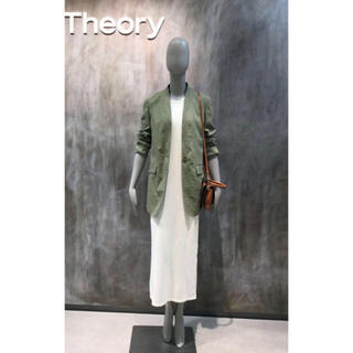 Theory 18SSロングジャケット