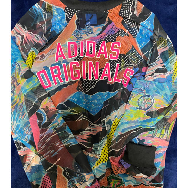 adidasoriginal シースルーパーカー