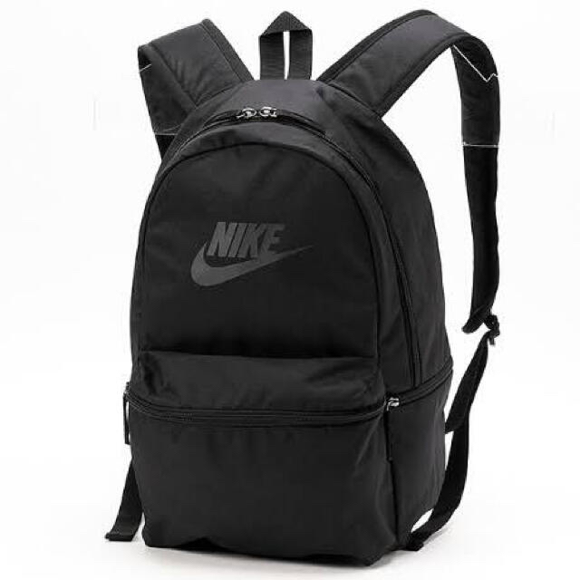 NIKE(ナイキ)のナイキ　NIKE リュック　ブラック　黒　バックパック　ヘリテージ　鞄 メンズのバッグ(バッグパック/リュック)の商品写真