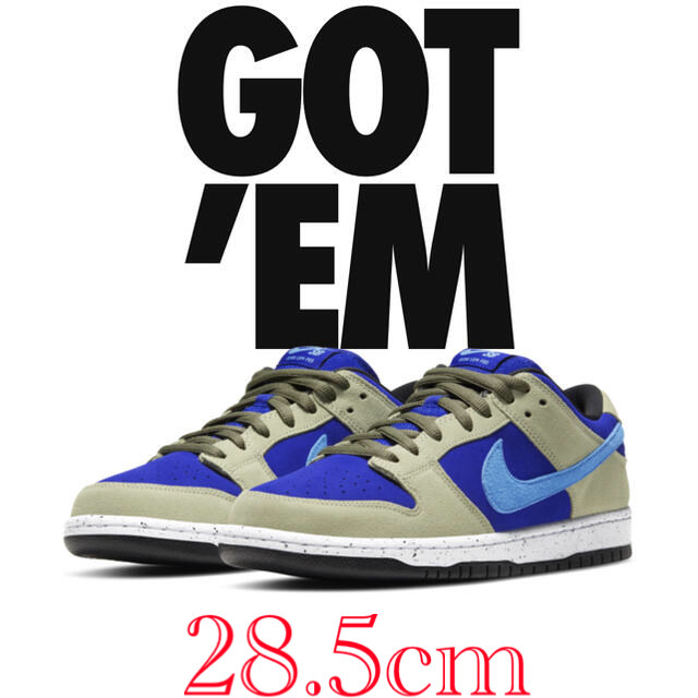 スニーカーNIKE SB DUNK LOW PRO CALADON  28.5cm