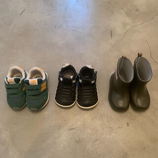 ニューバランス(New Balance)のキッズ靴　13センチ　ベビー　シューズ　13㎝　3足セット　ほぼ新品(スニーカー)