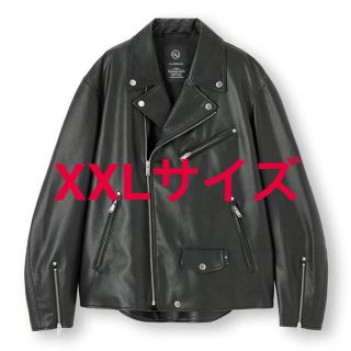 アンダーカバー(UNDERCOVER)のGU フェイクレザー ジャケット UNDERCOVER  XXL(ライダースジャケット)