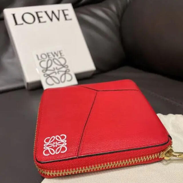 LOEWE ロエベ パズル2つ折りラウンドファスナー財布