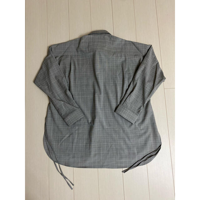 Toironier 18AW check loose shirt 3