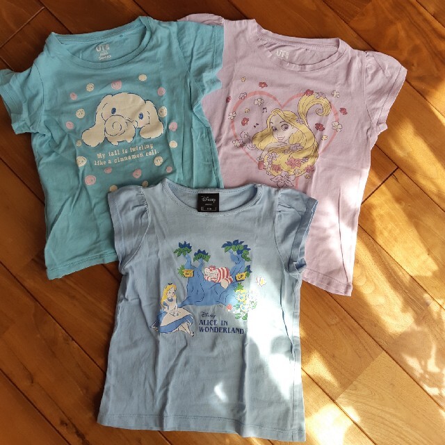 UNIQLO - Tシャツ 110 3枚セットの通販 by pearpie's shop｜ユニクロならラクマ