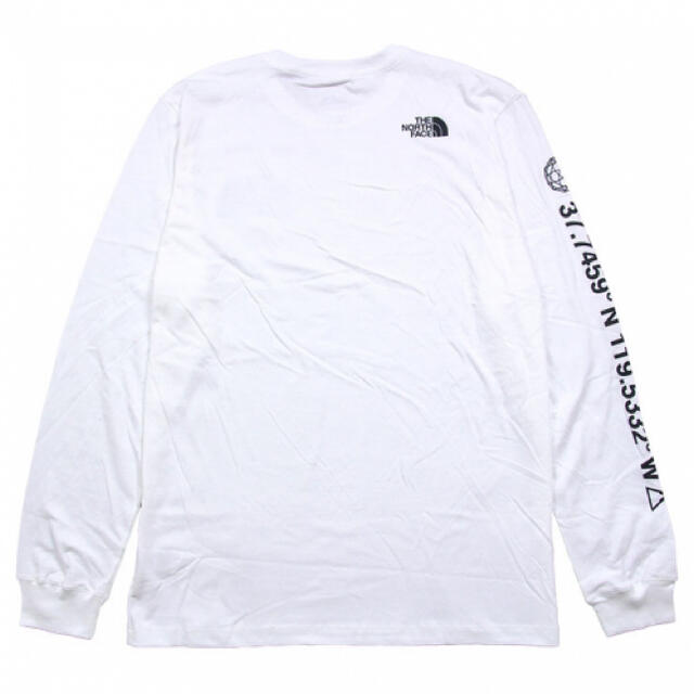 THE NORTH FACE(ザノースフェイス)のノースフェイス　ロンT 長袖　the north face ホワイト　海外限定 メンズのトップス(Tシャツ/カットソー(七分/長袖))の商品写真