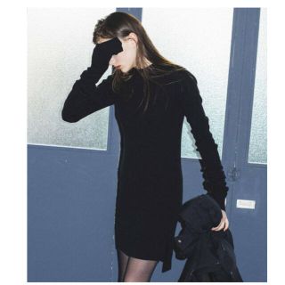 Pillingless Long Sleeve Knit Dress juemi