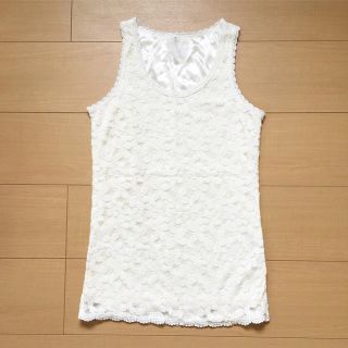 イング(INGNI)の美品INGNI 花柄レースタンクトップ(タンクトップ)