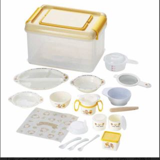 ティニーメイト　ベビー食器・調理器セット(離乳食器セット)