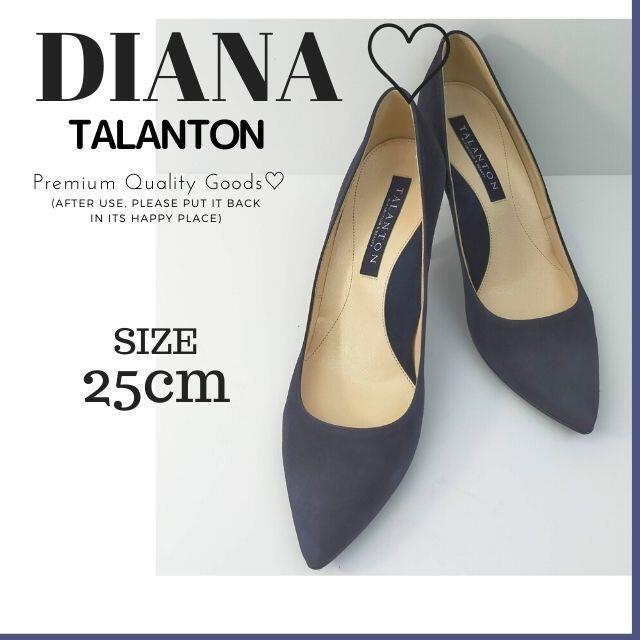 DIANA(ダイアナ)のダイアナ　DIANA タラントン  ヒール パンプス  サイズ25㎝ スエード  レディースの靴/シューズ(ハイヒール/パンプス)の商品写真