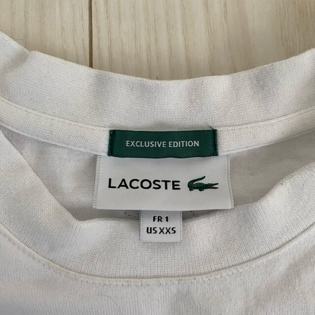 LACOSTE × BEAMS / 別注 ビッグ ワニ ロングスリーブ Tシャツ