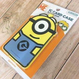 ミニオン(ミニオン)の定期入れ ICカードケース ミニオンズ シリコン MINI31A(防災関連グッズ)