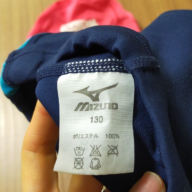 MIZUNO(ミズノ)のM様専用！セントラルスポーツ 男児130 赤キャップセット キッズ/ベビー/マタニティのキッズ服男の子用(90cm~)(水着)の商品写真