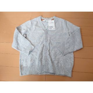 エイチアンドエム(H&M)の【新品未使用】☆H＆M　ニットカーディガン　男の子100〜105cm☆(カーディガン)