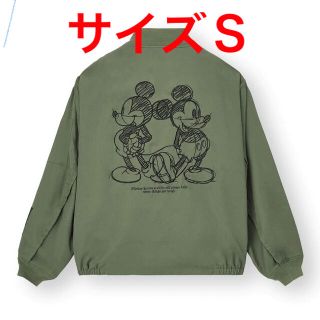 アンダーカバー(UNDERCOVER)のGU×UNDERCOVER ジップアップブルゾン オリーブ　S 新品(ブルゾン)