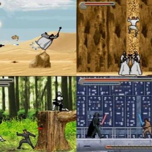 任天堂(ニンテンドウ)のスターウォーズ STAR WARS Trilogy ●海外版GBA/DS 任天堂 エンタメ/ホビーのゲームソフト/ゲーム機本体(携帯用ゲームソフト)の商品写真