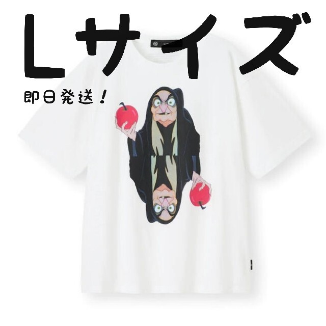 UNDERCOVER(アンダーカバー)の【本日発送】GU×UNDERCOVER ビッググラフィックTシャツ 白 L メンズのトップス(Tシャツ/カットソー(半袖/袖なし))の商品写真