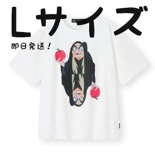 アンダーカバー(UNDERCOVER)の【本日発送】GU×UNDERCOVER ビッググラフィックTシャツ 白 L(Tシャツ/カットソー(半袖/袖なし))