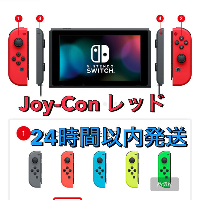 任天堂　Nintendo Switch スイッチ　カスタマイズ　本体のみ