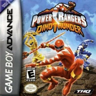 ニンテンドウ(任天堂)のパワーレンジャー Dino Thunder ●海外版GBA/DS 任天堂(携帯用ゲームソフト)