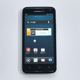 ファーウェイ(HUAWEI)のHUAWEI Ascend HW-01E ブラック SIMフリー(スマートフォン本体)