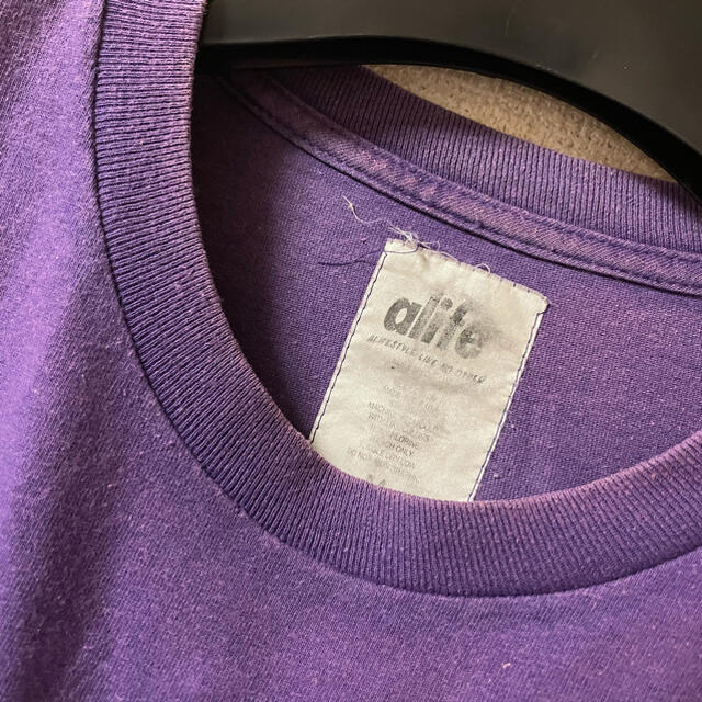 ALIFE(エーライフ)のエーライフ alife Tシャツ カットソー 半袖 プリント 紫 パープル M メンズのトップス(Tシャツ/カットソー(半袖/袖なし))の商品写真