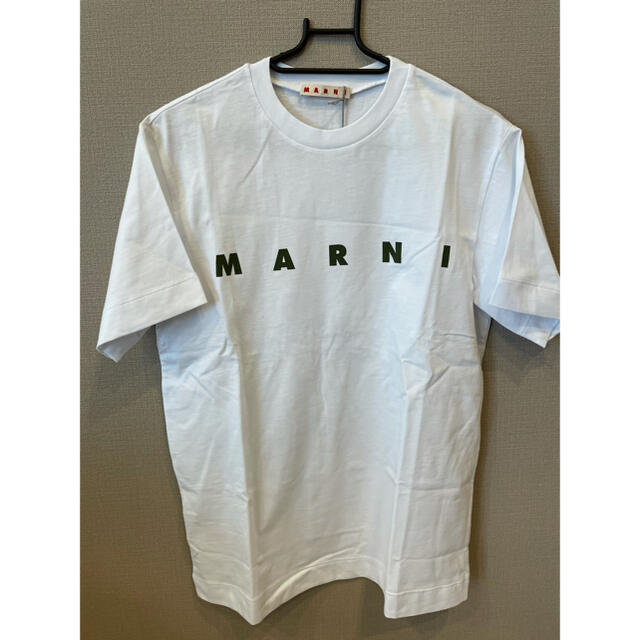 売れ筋がひ新作！ Marni - マルニ Tシャツ ロゴ Tシャツ(半袖/袖なし) - www.pvn.gob.pe