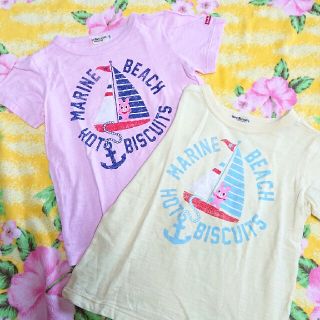 ミキハウス(mikihouse)の⑧ミキハウス（HOT.B）♥ヨット♥Ꭲシャツセット♥110cm(Tシャツ/カットソー)