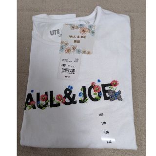 ポールアンドジョー(PAUL & JOE)のポールアンドジョーコラボ　ユニクロ　Tシャツ　キッズ　子供用(Tシャツ/カットソー)