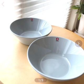 イッタラ(iittala)のイッタラ ティーマボウル　パールグレー×2(食器)